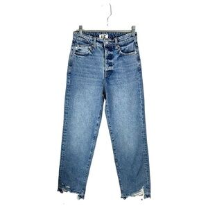 Lovers & Friends Ryan High Rise Loose Straight Size 25